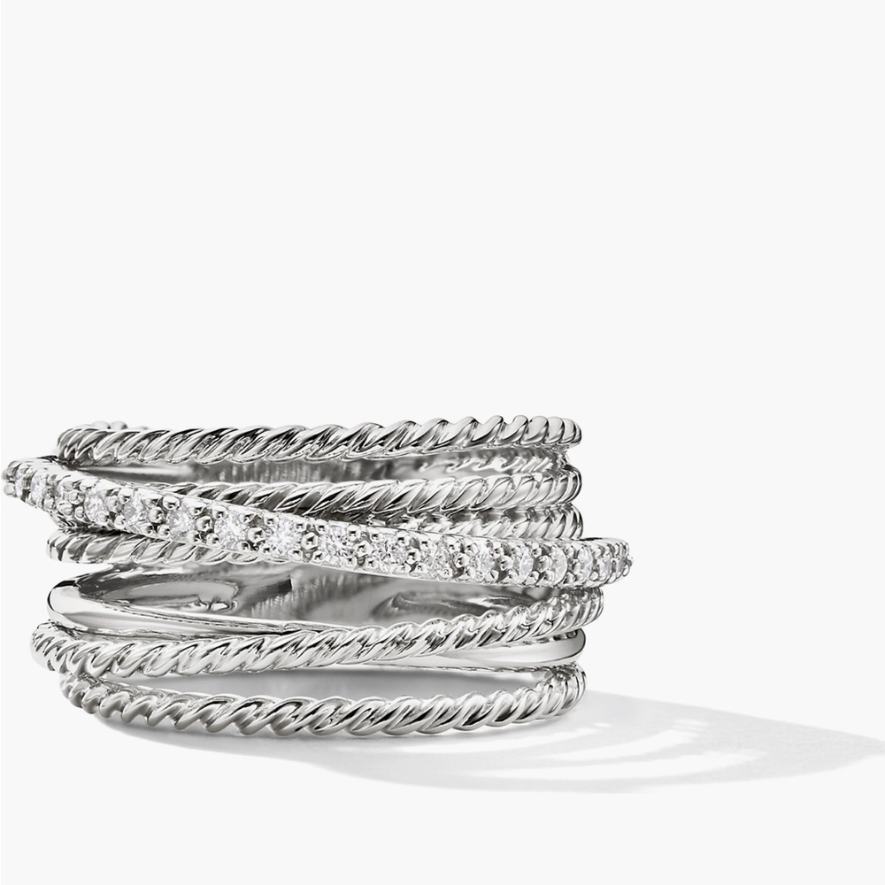 DAVID YURMAN cross over ring